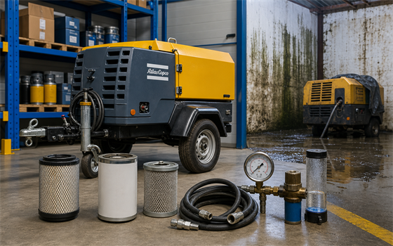 На что влияют условия хранения и эксплуатации компрессоров Atlas Copco